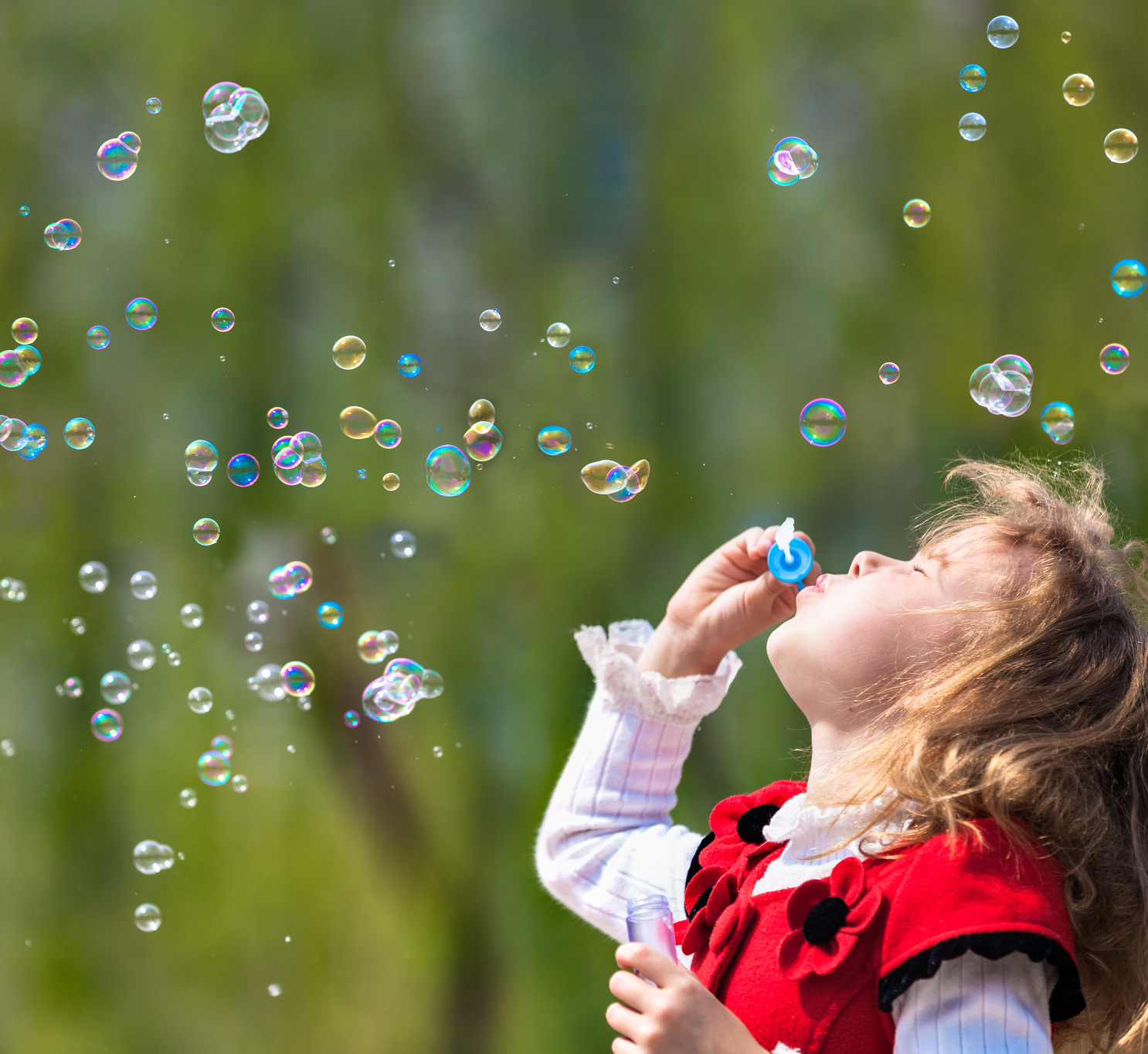 Blow bubbles